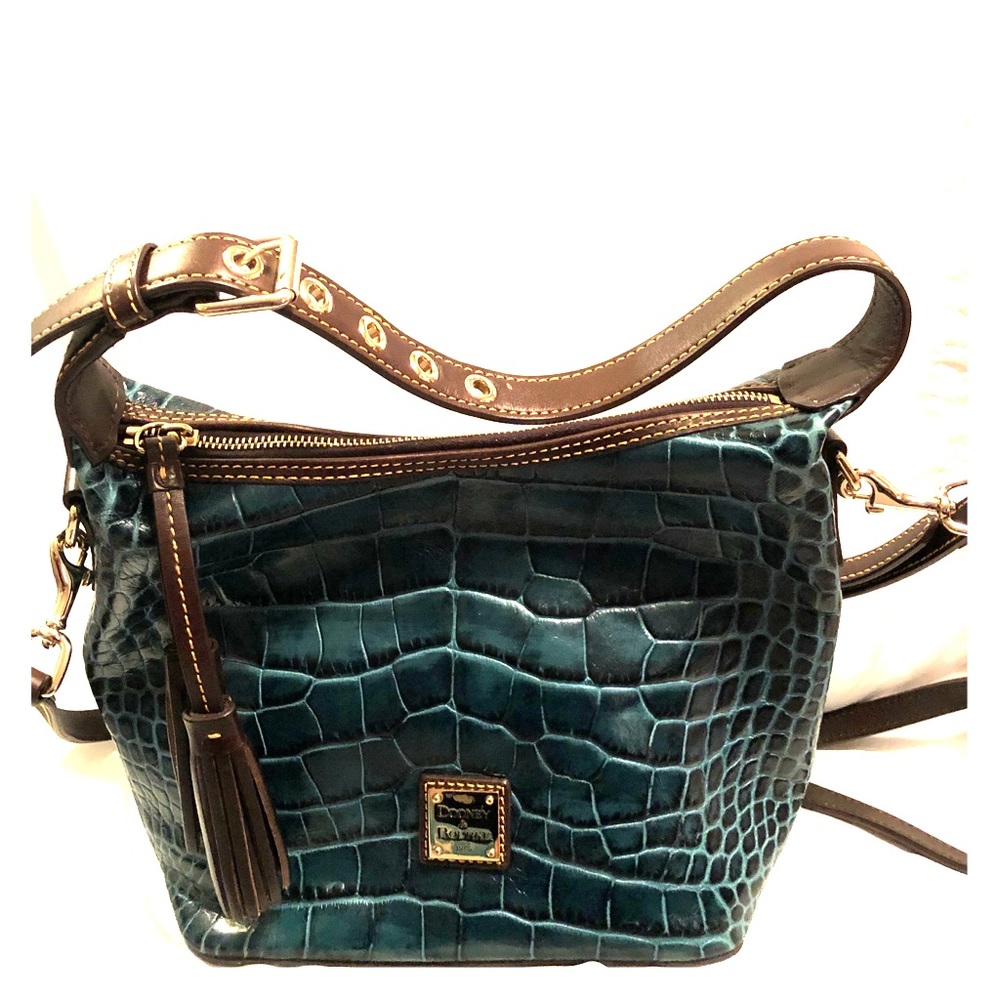 Dooney and Bourke embossed leather bag